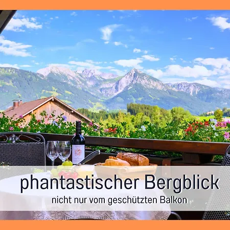 Biohof Burger, 3 Sonnige Fewo, Alle Mit Balkon, Spielzimmer, Grillhuette, 7 Km Vor Oberstdorf Farm stay *
