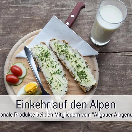 Biohof Burger, 3 Sonnige Fewo, Alle Mit Balkon, Spielzimmer, Grillhuette, 7 Km Vor Oberstdorf Farma