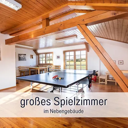 Biohof Burger, 3 Sonnige Fewo, Alle Mit Balkon, Spielzimmer, Grillhuette, 7 Km Vor Oberstdorf Farma Bolsterlang