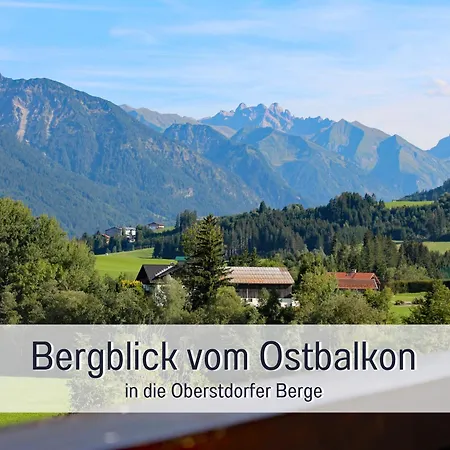 Biohof Burger, 3 Sonnige Fewo, Alle Mit Balkon, Spielzimmer, Grillhuette, 7 Km Vor Oberstdorf Farma *