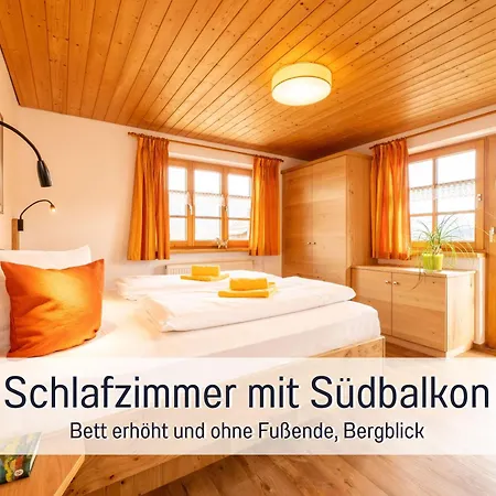 Biohof Burger, 3 Sonnige Fewo, Alle Mit Balkon, Spielzimmer, Grillhuette, 7 Km Vor Oberstdorf