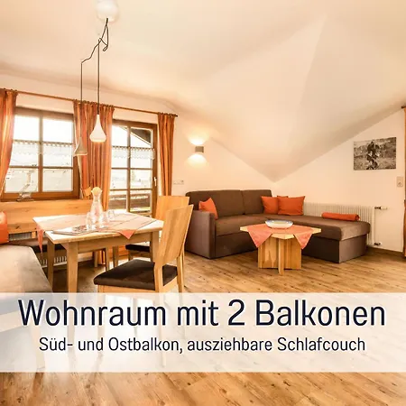 Biohof Burger, 3 Sonnige Fewo, Alle Mit Balkon, Spielzimmer, Grillhuette, 7 Km Vor Oberstdorf
