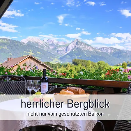 Biohof Burger, 3 Sonnige Fewo, Alle Mit Balkon, Spielzimmer, Grillhuette, 7 Km Vor Oberstdorf *