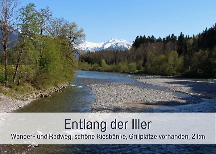 Bauernhof Biohof Burger, 3 Sonnige Fewo, Alle Mit Balkon, Spielzimmer, Grillhütte, 7 Km Vor Oberstdorf