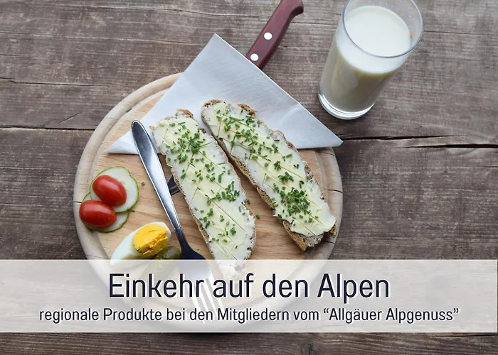 Biohof Burger, 3 Sonnige Fewo, Alle Mit Balkon, Spielzimmer, Grillhuette, 7 Km Vor Oberstdorf Lantgård
