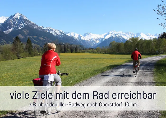 Biohof Burger, 3 Sonnige Fewo, Alle Mit Balkon, Spielzimmer, Grillhuette, 7 Km Vor Oberstdorf Bolsterlang
