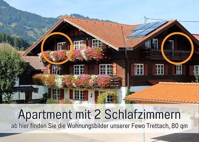Biohof Burger, 3 Sonnige Fewo, Alle Mit Balkon, Spielzimmer, Grillhuette, 7 Km Vor Oberstdorf Lantgård Bolsterlang