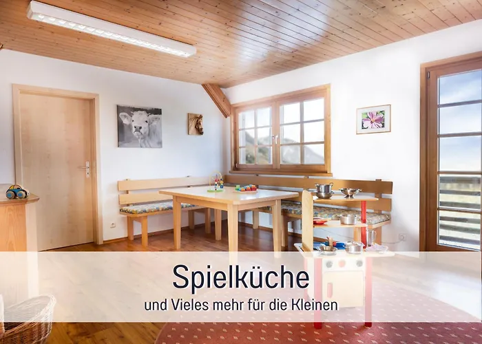 Bauernhof Biohof Burger, 3 Sonnige Fewo, Alle Mit Balkon, Spielzimmer, Grillhütte, 7 Km Vor Oberstdorf Bolsterlang